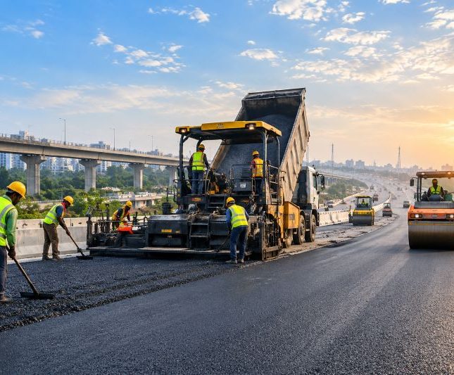 Sunrise Expressway Construction Scene