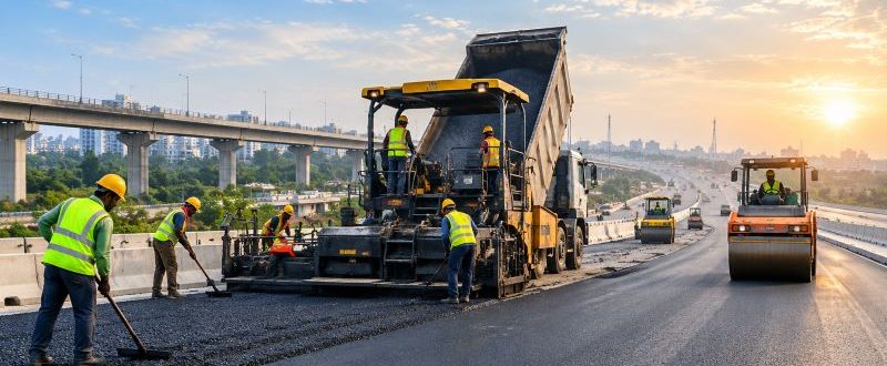 Sunrise Expressway Construction Scene
